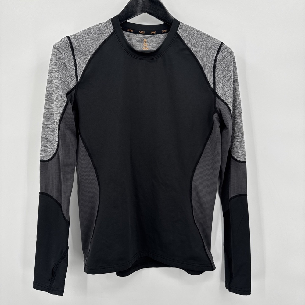 SHE Outdoor Women's Medium Shirt Long-sleeved Crew Neck Base Layer Top Ladies‎